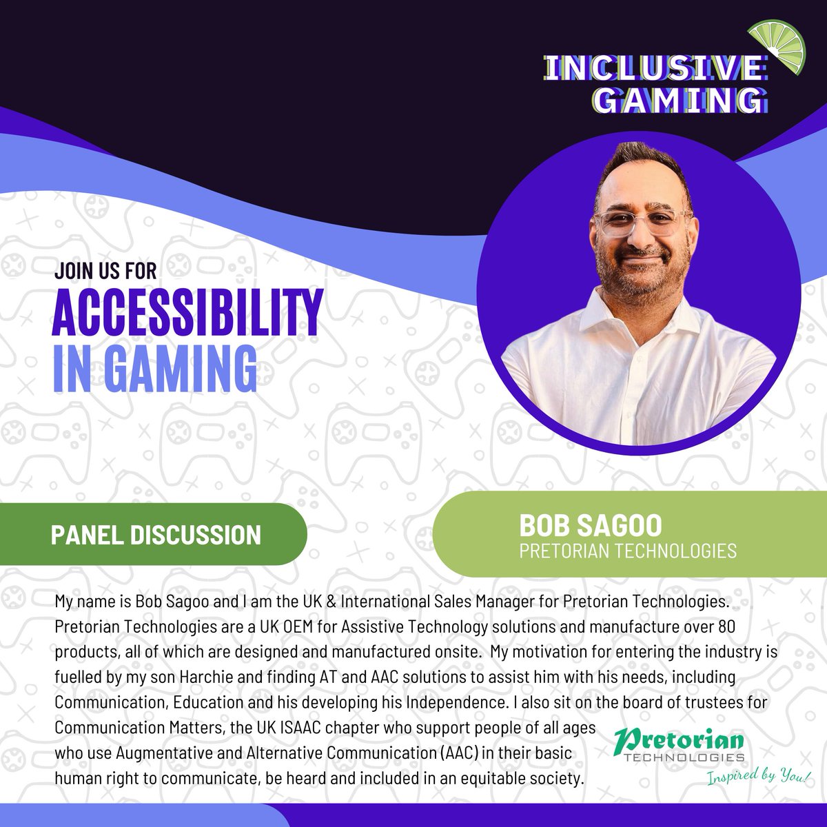 oxford.games (@gamesoxford) on Twitter photo Bob Sagoo is the UK & International Sales Manager for <a href="/PretorianTech/">PretorianTech</a>. Pretorian Technologies are a UK OEM for Assistive Technology solutions and manufacture over 80 products, all of which are designed and manufactured onsite. Bob Sagoo is the UK & International Sales Manager for <a href="/PretorianTech/">PretorianTech</a>. Pretorian Technologies are a UK OEM for Assistive Technology solutions and manufacture over 80 products, all of which are designed and manufactured onsite.