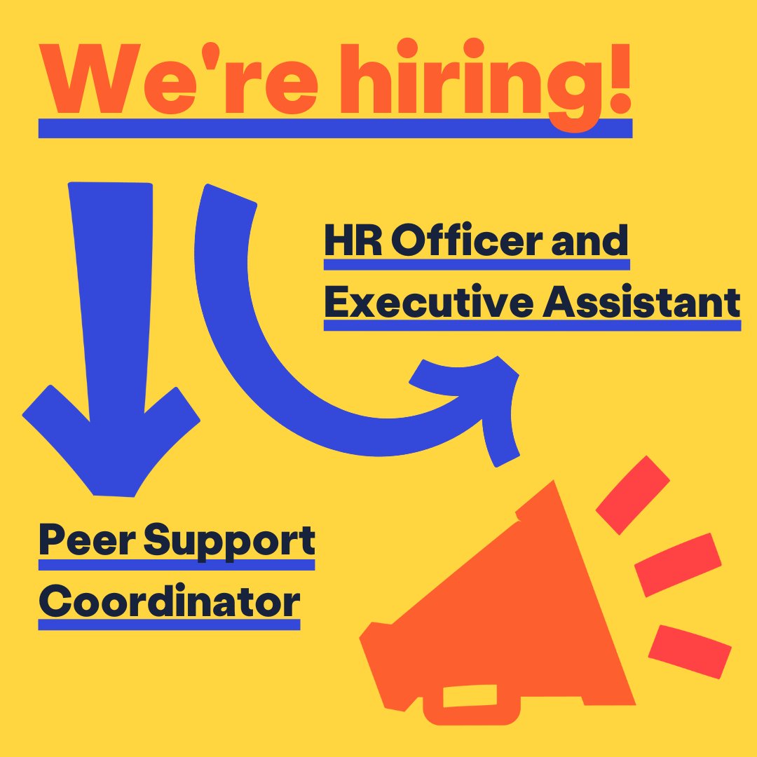 📣 We have two exciting new job opportunities at Day One! 

We're hiring for two new roles: an HR Officer and Executive Assistant, and a Peer Support Coordinator 🙌

Find out more and apply to either of the jobs on our website 👇
dayonetrauma.org/footer/work-wi…