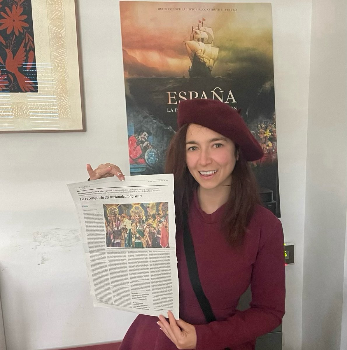 MamelaFialloFlo's tweet photo. Tengo el honor de aparecer en la película🍿🎥 más taquillera de la temporada en España🇪🇸: Hispanoamérica. @elpais_espana ha sacado un reportaje en contra y ha resultado en publicidad a favor.
Muchas gracias ☺️ 
No se pierdan la última producción de @1aGlobalizacion. https://t.co/KzJ84IaMDK