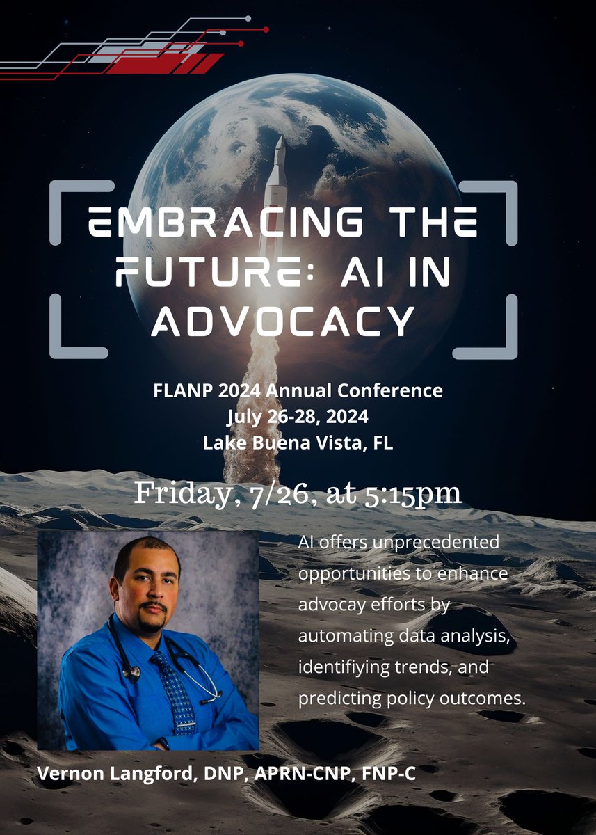 FLANPORG's tweet photo. Join us and Vernon Langford at the FLANP 2024 Annual Conference! We are excited for his presentation and to see all of you!
https://t.co/xagOccEfhi https://t.co/fzTcH7L5GY