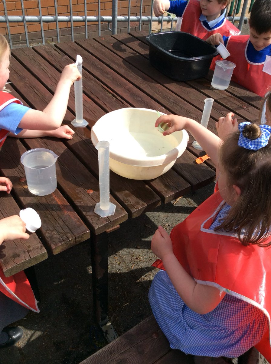 AppleySaintsCE's tweet photo. Great work on capacity today in #ABASY1.
The children enjoyed showing full, empty, half full, almost full and nearly empty.
@CidariEducation @WhiteRoseEd @WN6_Mums #abasmat https://t.co/igCz7ZSuIp