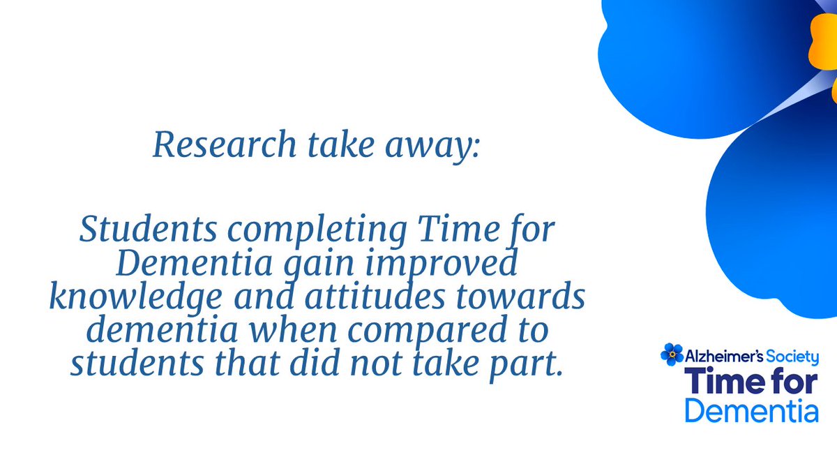 Longitudinal contact with families with dementia have provided students with insight into real-world challenges faced by people with dementia and carers and provides deep learning experiences. To read the outcomes from research, see here: bit.ly/Time4dementia_…