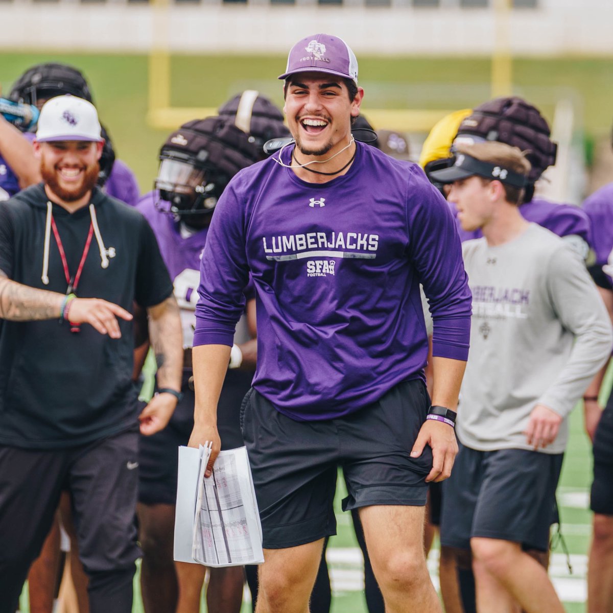 SFA_Football's tweet photo. How bad do you want it 😤

#AxeEm x #RaiseTheAxe x #EastTexasTough https://t.co/KHnlbgPKvy