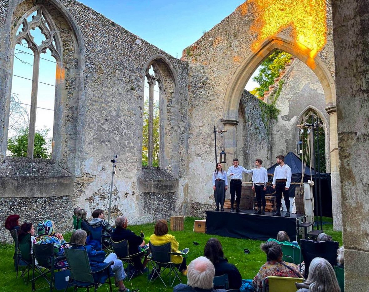 We return to St John the Baptist Church in #Stanton this Spring with Jane Austen’s #Persuasion 💍 set to run at this fantastic venue on Tue 11 Jun at 7pm 😁

We love this venue and, as the sun sets, fewer spaces make for a more magical setting! 

thisismytheatre.com/stanton

<a href="/TheCCT/">Churches Conservation Trust</a>