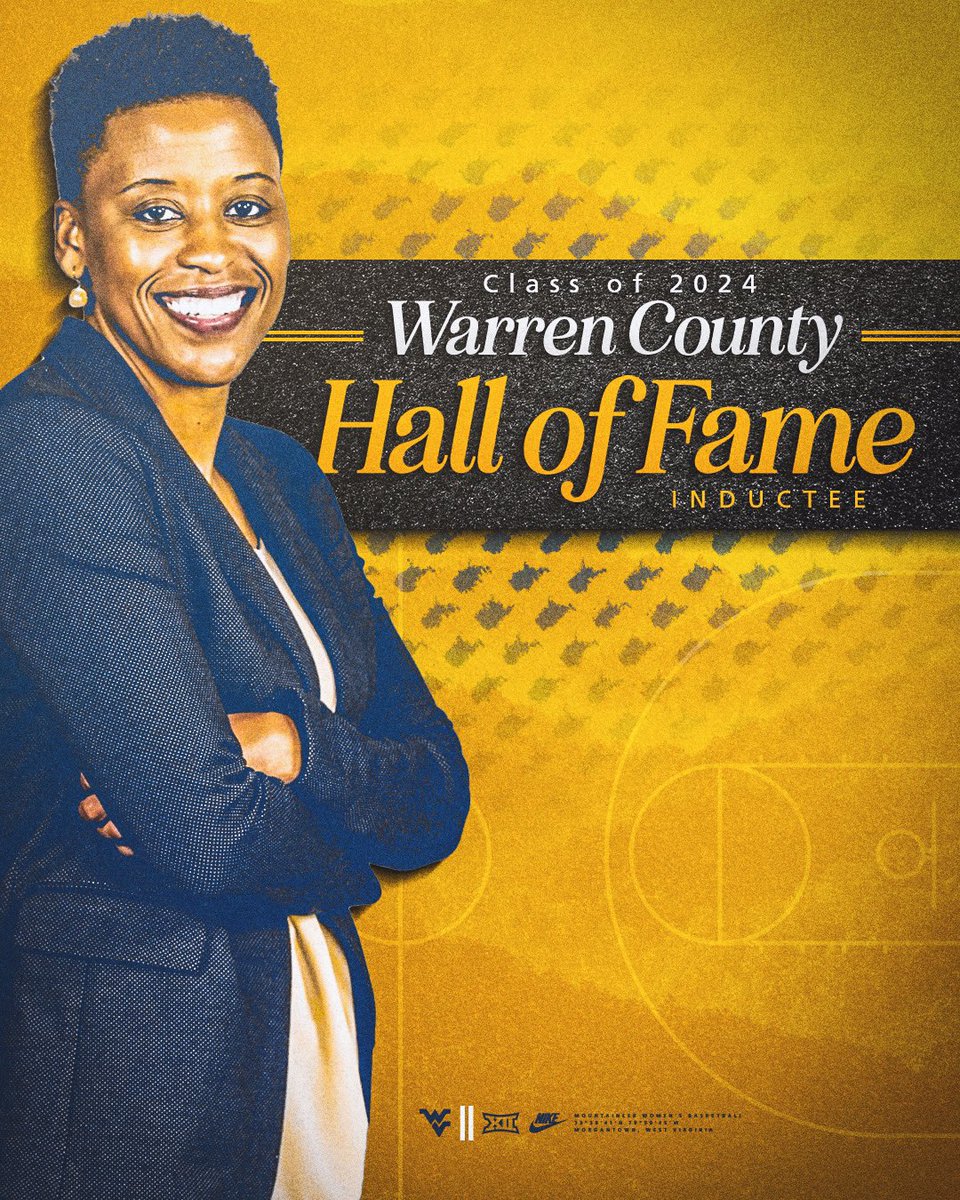 WVUWBB's tweet photo. Congrats to @CoachJGrayson on being inducted into the Warren County Sports Hall of Fame! 👏 

#HailWV https://t.co/ikru7z1ktz