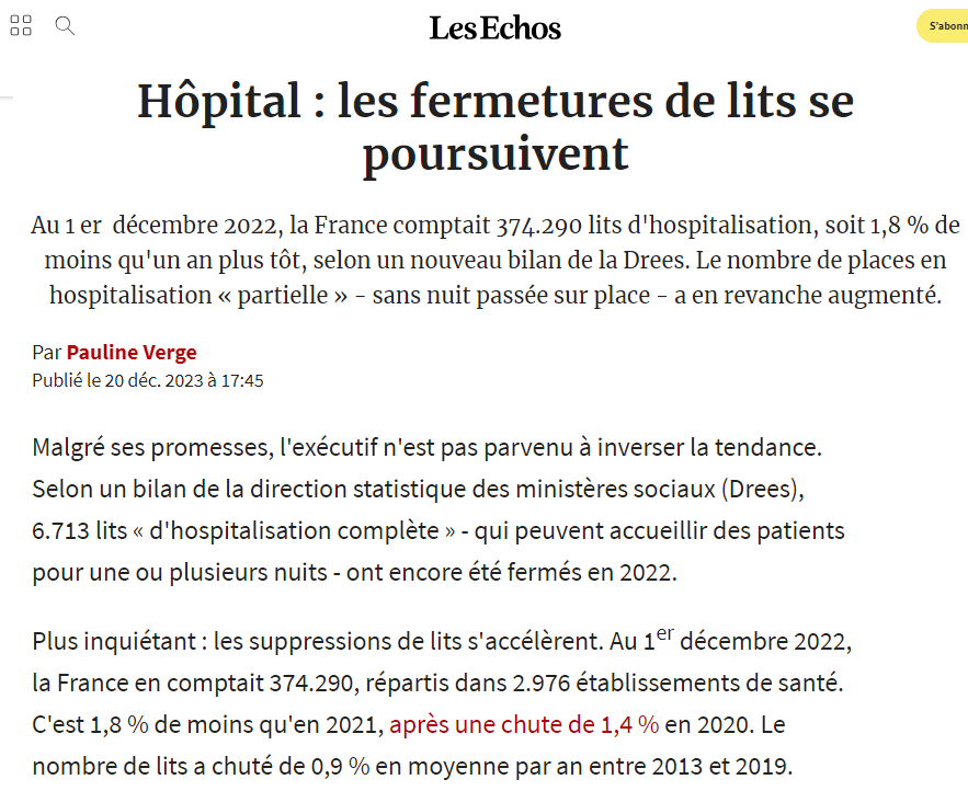 CharliesIngalls's tweet photo. Donc on a un Président de la République qui va participer à une opération caritative pour ramasser de l'argent pour financer des espaces familles pour enfants dans les hôpitaux !

Ce n'est pas comme s'il était... Président de la République et pouvait y faire quelque chose.

Au delà de cette opération de communication, il ne faut pas oublier que les fermetures de lit dans les hôpitaux français se poursuivent !