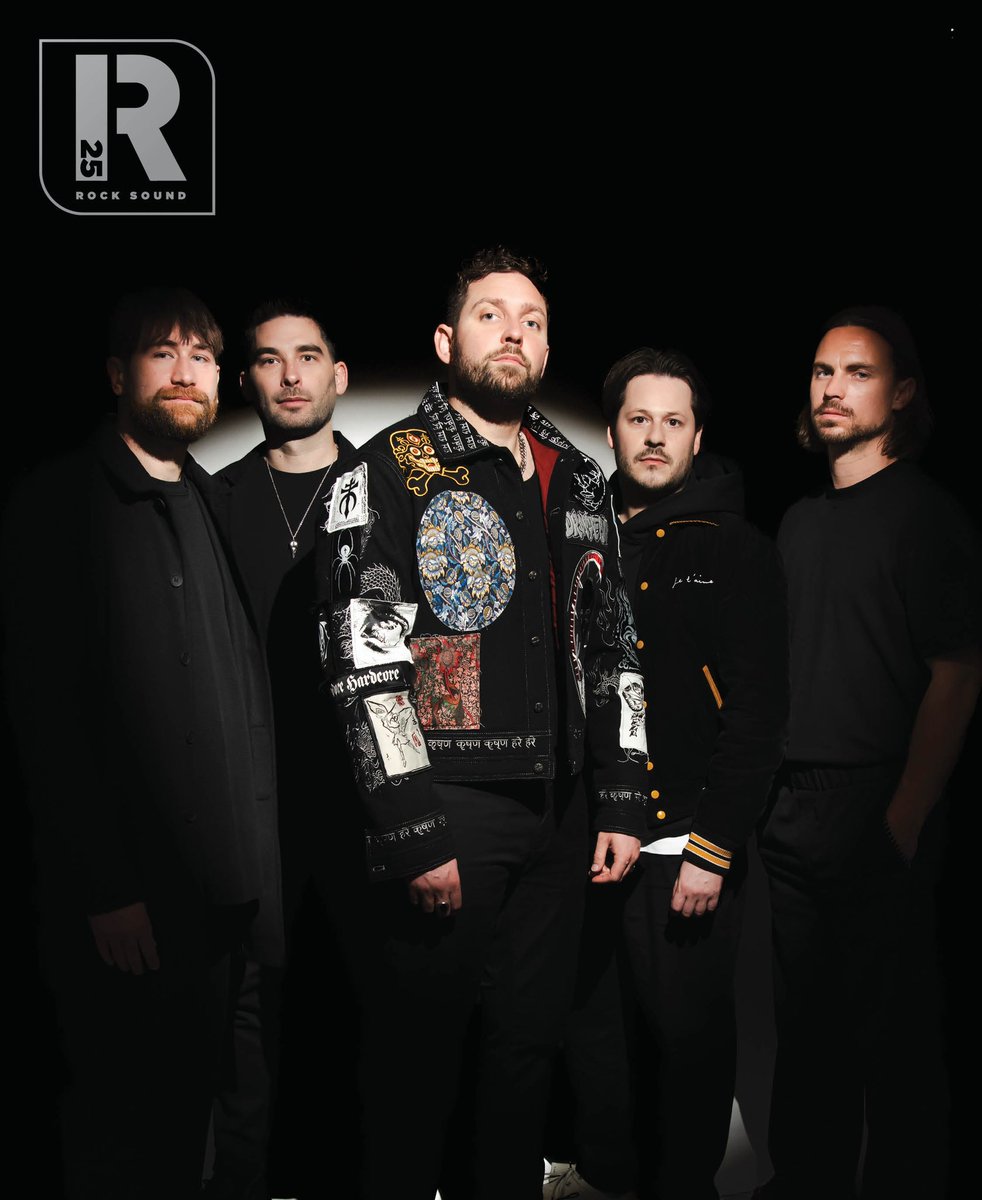We’re honoured to have received our @rocksound 25 Icon Award and to be on the cover of this special issue🖤 Magazine available for pre-order now along with poster pack and photo prints. shop.rocksound.tv