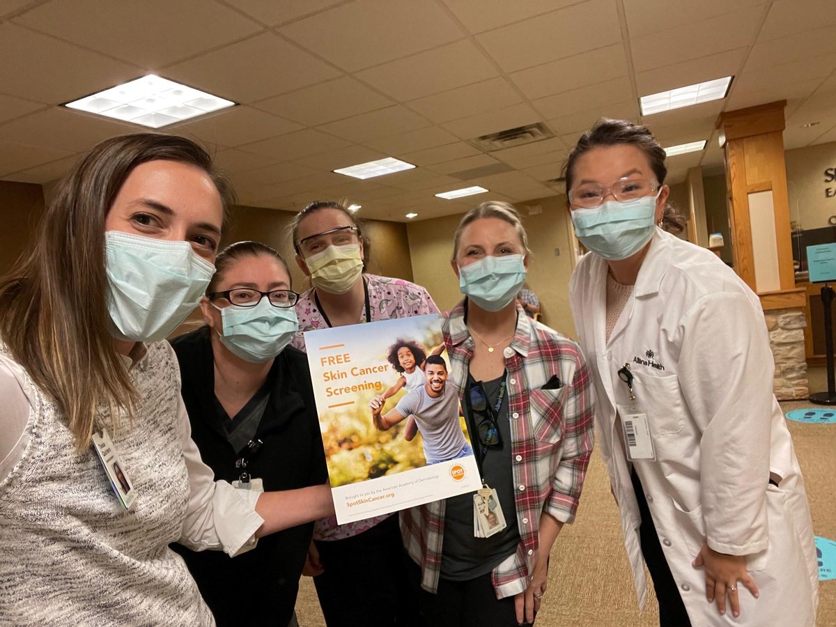 #MelanomaMonday is just around the corner (May 6), and we want to ensure you're taking care of that skin of yours. Receive a free skin cancer screening at our Allina Health Bandana Square, Savage or Woodbury Clinic. To schedule, call 612-262-6800 and mention 'Melanoma Monday'.