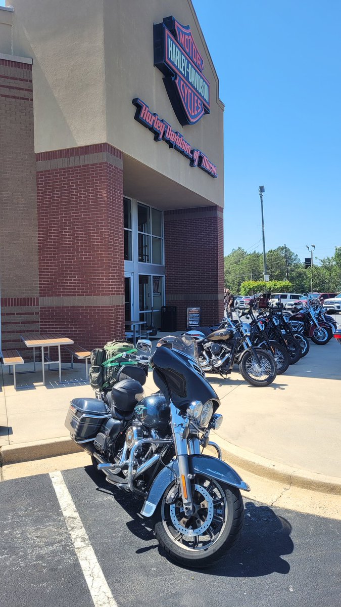 nofearion's tweet photo. Second stop Harley Davidson of Macon #HOG #Mobility https://t.co/tpkn1onSB4