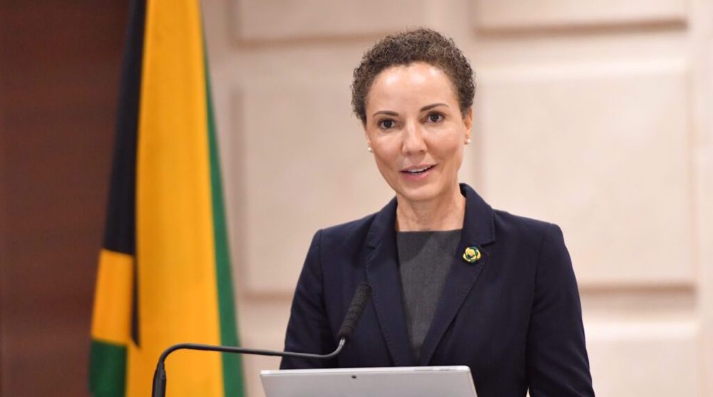 🇯🇲🇵🇸- La Jamaïque reconnaît l'État de Palestine ! - La ministre des Affaires étrangères Kamina Johnson Smith, annonce la décision de reconnaître officiellement la #Palestine en tant qu'État. - La Jamaïque devient le 142e pays à reconnaître la Palestine. #Jamaica #FreePalestine