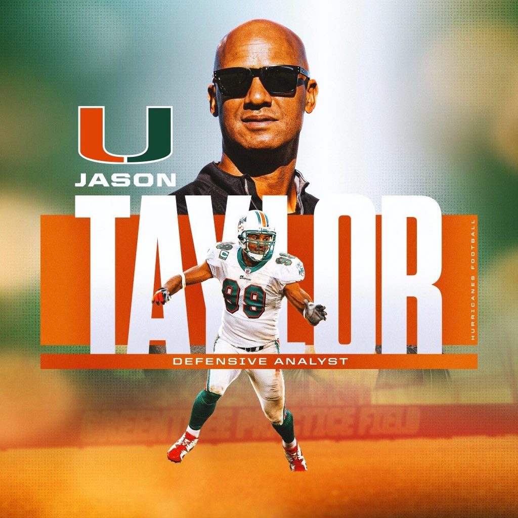 Thank you to @JasonTaylor 
 from @CanesFootball for stopping by Folsom today. We appreciate you! #GoBullDogs !  @coach_cristobal