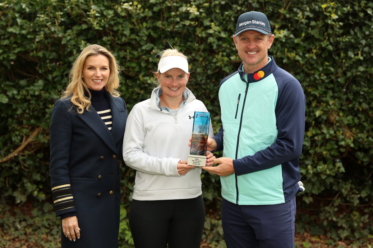 What a way to finish the 2024 RLS. Congratulations to @hayleydavisgolf capturing the final event of the year shooting -8. #RoseLadiesSeries #WaltonHeath