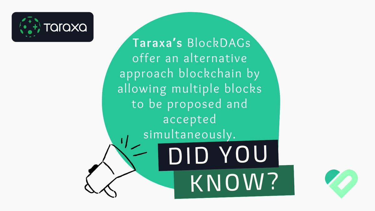 Taraxa's blockdag tech increases scalability and security compared to single-chain blockchain architectures. like.#taraxa #EVM. #blockchain #tara #blockdag $tara #Ethereum #OnlyPossibleOnTaraxa #OnlyPossibleOnBlockDag #kas $kas #taraxans