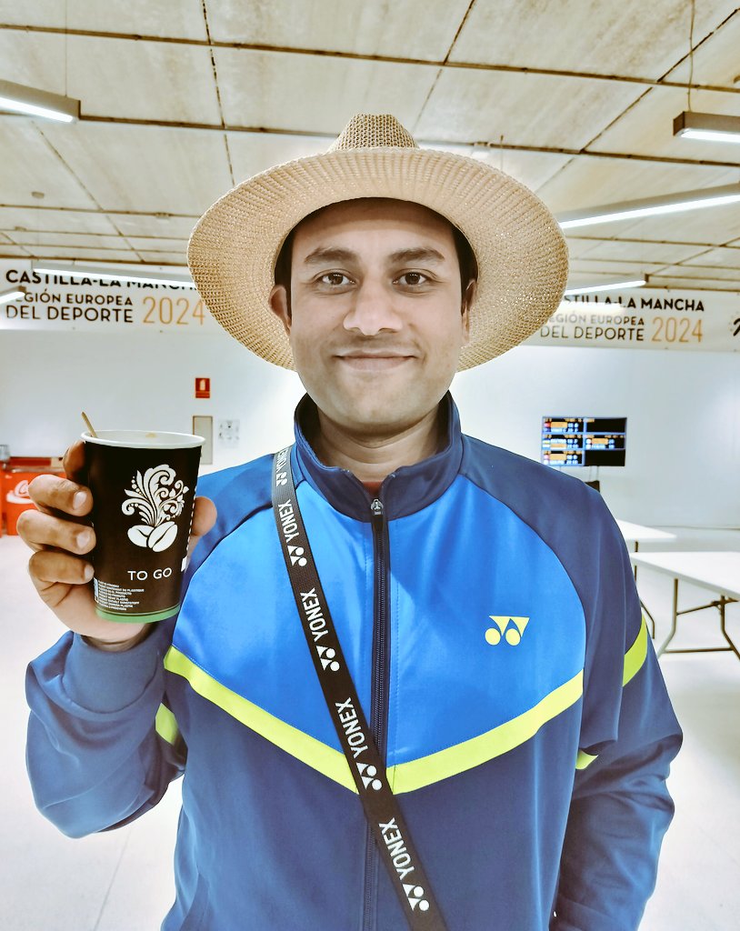 Coffee time with a Spanish Hat 🎩

#mindtraining #motivation #paracoach #parabadmintoncoach #parabadminton #parasports #paralympics2024 #Paris #podium #wheelchairbadminton