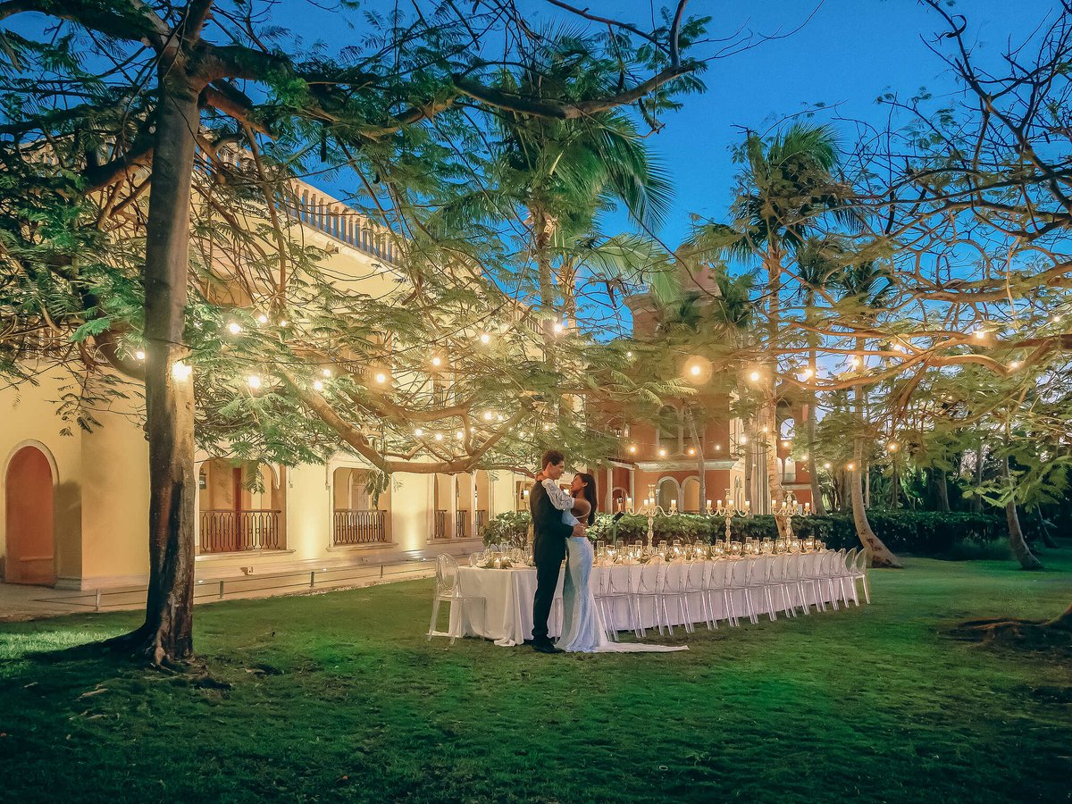 Paradise found, love forever bound. #SanctuaryCapCana #WeddingWednesday