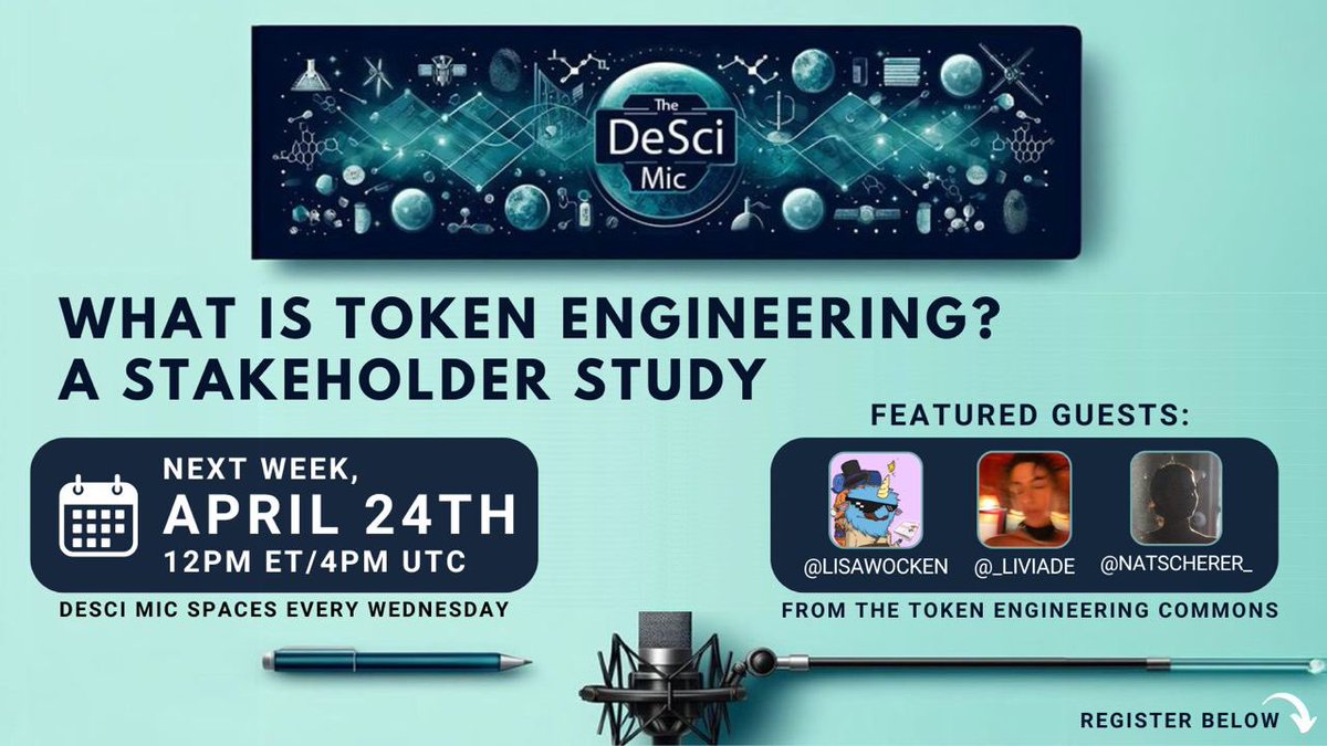 Excited to dive into @LisaWocken @_liviade @natscherer_ from @tecmns findings on token engineering happening now!