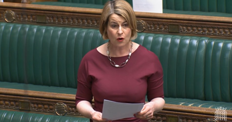 MP @helenhayes_ up next. She says: 'Section 21 is the basis of insecurity... I have seen in my constituency, time and again, how Section 21 is used egregiously to ratchet up rents and to stop tenants from complaining about basic repairs or safety issues...' [34/]