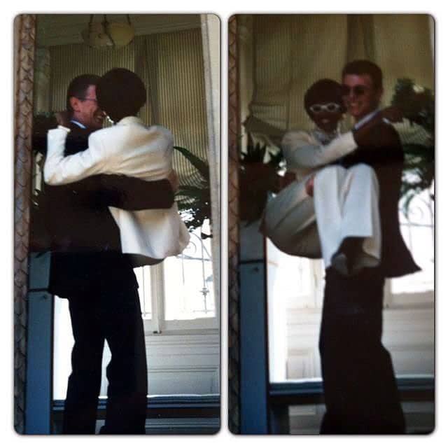 OTD April 24, 1992 - soulmates David Bowie and Iman wed in a private civil ceremony in Lausanne, Switzerland. True love, forever love. ❤️ #BowieForever
