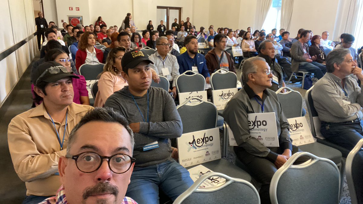 El_SoMi's tweet photo. Comenzando las sesiones #expotechnologypuebla24 #xb https://t.co/6x3OJs17FO