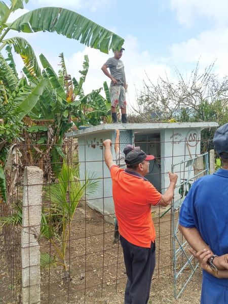 eaacmg's tweet photo. Más  del trabajo de extracción  del equipo de bombeo del pozo 2 de UEB  Najasa, nos ayudó  equipo técnico de la  OBE del territorio. La EAA  Camagüey y sus UEB no se detienen. https://t.co/4pUrzOTS3S