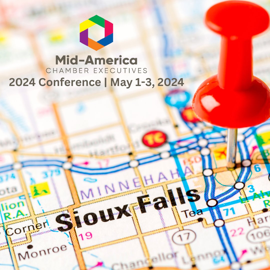 Look out Sioux Falls and the #chamberpros of the Mid-America Chamber Executives, GrowthZone is coming your way! #SmarterAssociationSoftware #GrowthZoneAMS #GrowthZone #assnchat #chamberofcommerce #ChamberMaster #MACE