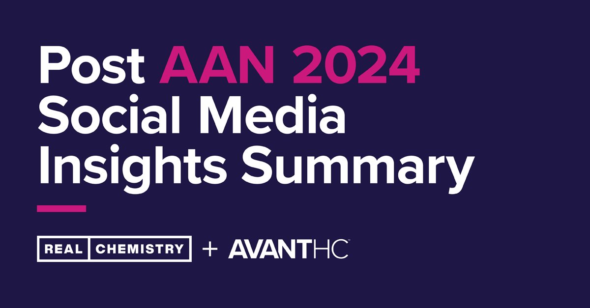 15,000 attendees from 100+ countries discussed 3,400 #neurology abstracts across 27 specialties at #AANAM. Check out the @RealChemistry_ + Avant social listening report for insights into the topics and trends that dominated #NeuroTwitter discussions: hubs.li/Q02tXKkX0