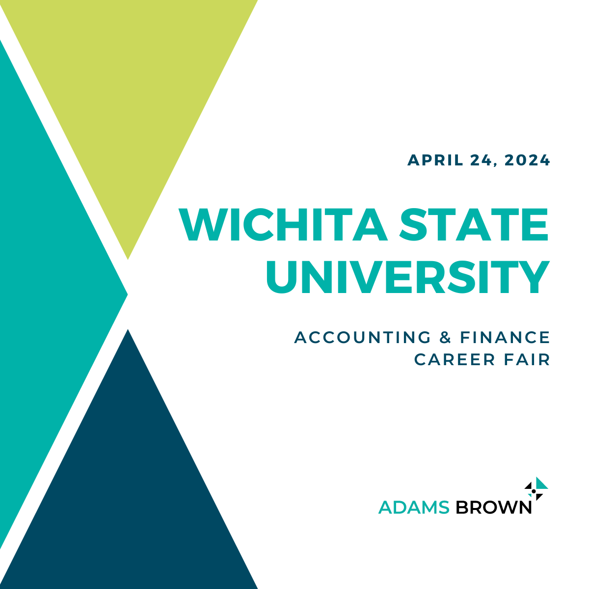 Hey #ShockerNation, we're on the @WichitaState campus today for the Accounting and Finance Career Fair! Enter to win a Stanley tumbler when you stop by to learn more about the refreshing careers with our firm.

>> hubs.la/Q02tySBW0

#WuShocks #ShockersUp