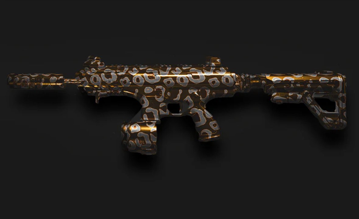 The NEW & EXCLUSIVE Gold Cheetah MW3 Camo is available in our Mystery Rewards NOW! 🐆💛 Add 4+ Mystery Rewards to your cart to receive some for FREE. Learn more here: codskins.shop/products/seaso…