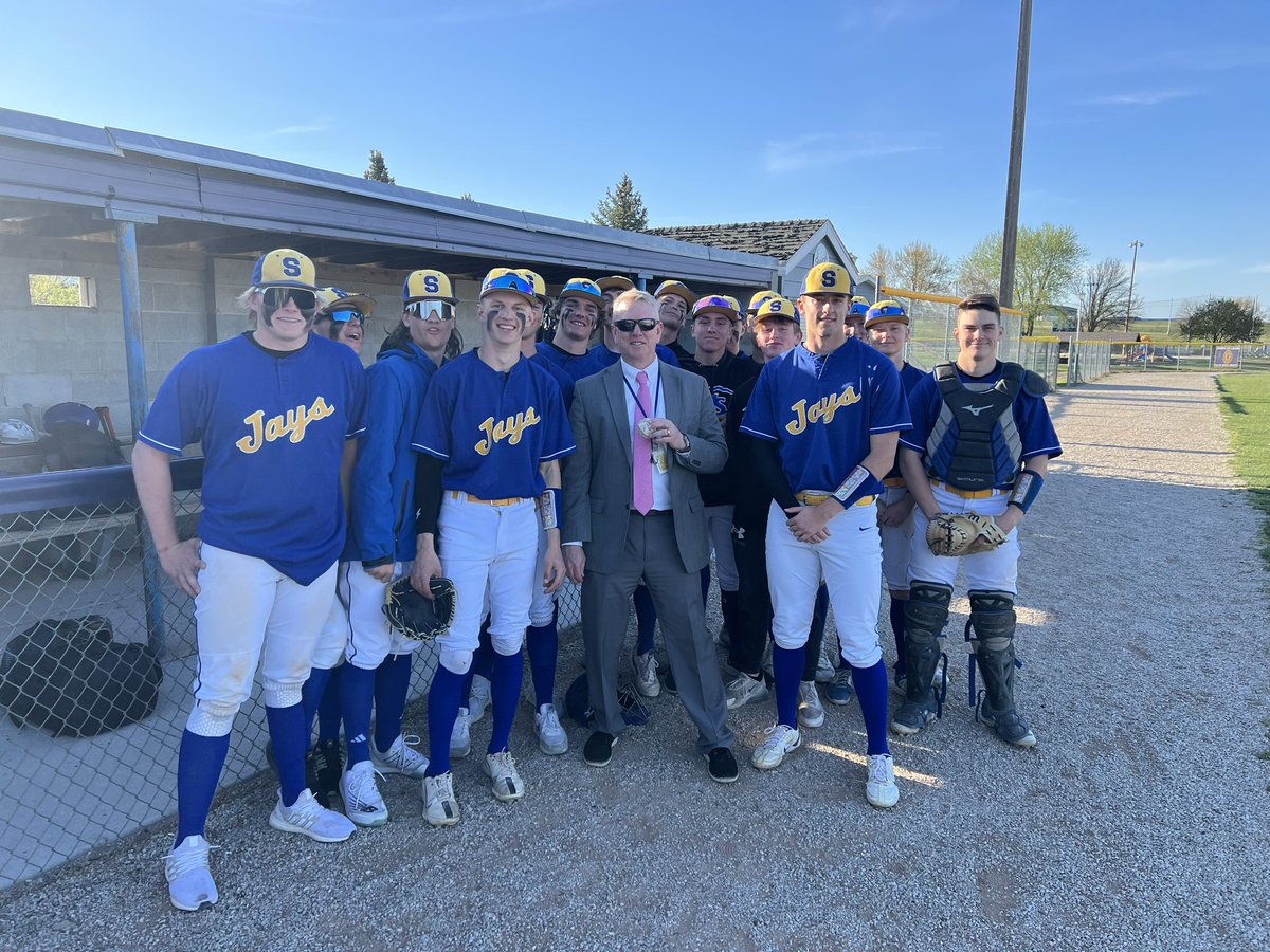 Seward High School Baseball (@seward_baseball) on Twitter photo Game ball alert:
MVP <a href="/csveeggen2025/">Connor Sveeggen</a> chose Dr Fields and the school board because of their support for the baseball team and the commitment to the turf project. We are very lucky to have the leaders we do. GO JAYS Game ball alert:
MVP <a href="/csveeggen2025/">Connor Sveeggen</a> chose Dr Fields and the school board because of their support for the baseball team and the commitment to the turf project. We are very lucky to have the leaders we do. GO JAYS