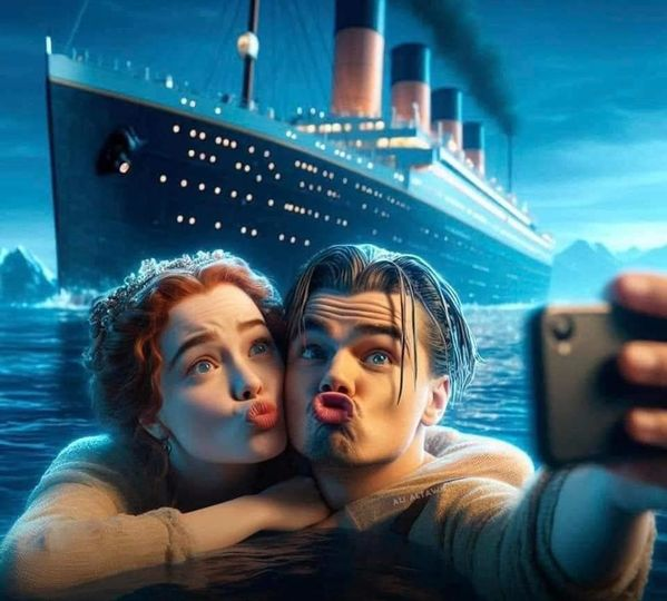 If the #Titanic sank in 2024

#selfie #selfietime #selfiefirst