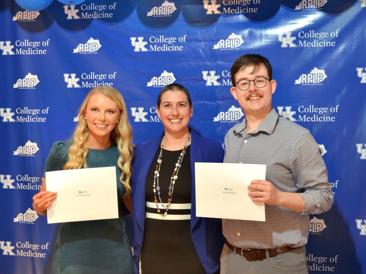 Congratulations to two outstanding medical students for receiving the inaugural Anthem Rural Medicine Scholarships, funded by Anthem Blue Cross and Blue Shield Medicaid in Kentucky. #ruralmedicine #ukymedicine 💙🏥 Read full story: bit.ly/3w5XQYJ