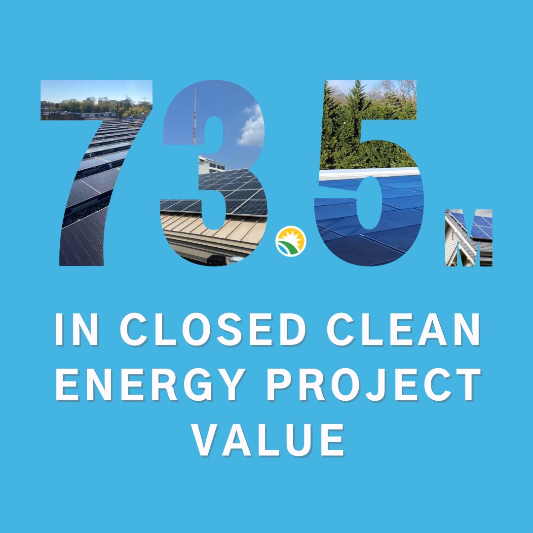 Celebrating Earth Week with pride! Montgomery County Green Bank is spearheading energy efficiency and renewable energy projects to fulfill Montgomery County’s urgent climate goals. Our efforts have generated a pipeline exceeding $73.5M in Closed Clean Energy Project Value. 🌱🌍…
