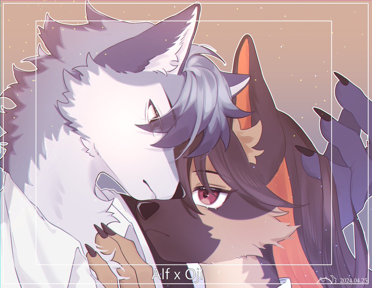 OrganicSuger_S2's tweet photo. Alf x Oji 🐺🩷🦊
FanArt https://t.co/MsHNtt4wxD