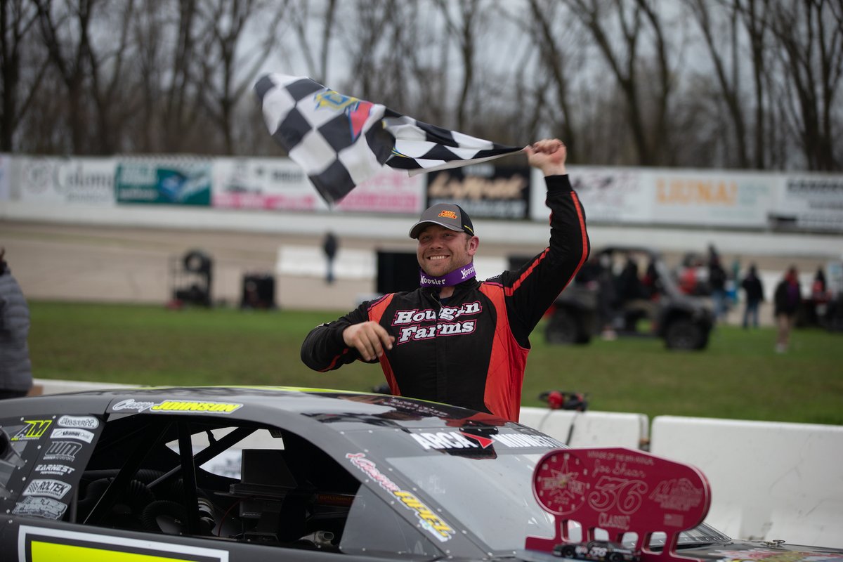 3X Midwest Tour Champ @CaseyJohnson05 has filed his entry for the $15,000 to win Joe Shear Classic on Sunday Afternoon, May 5th at @MISRacing. Tickets: misracing.com/tickets #ASAMT 🏁