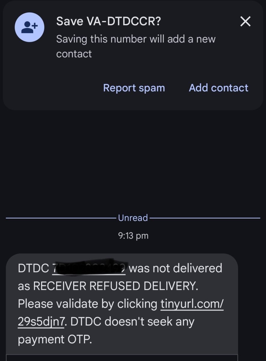 niteshmodi07's tweet photo. @DTDCIndia I have been getting these messages without any DTDC delivery associate calling me.
Why would they give such a false reason without attempting the delivery? https://t.co/OGMaUFg5Gn