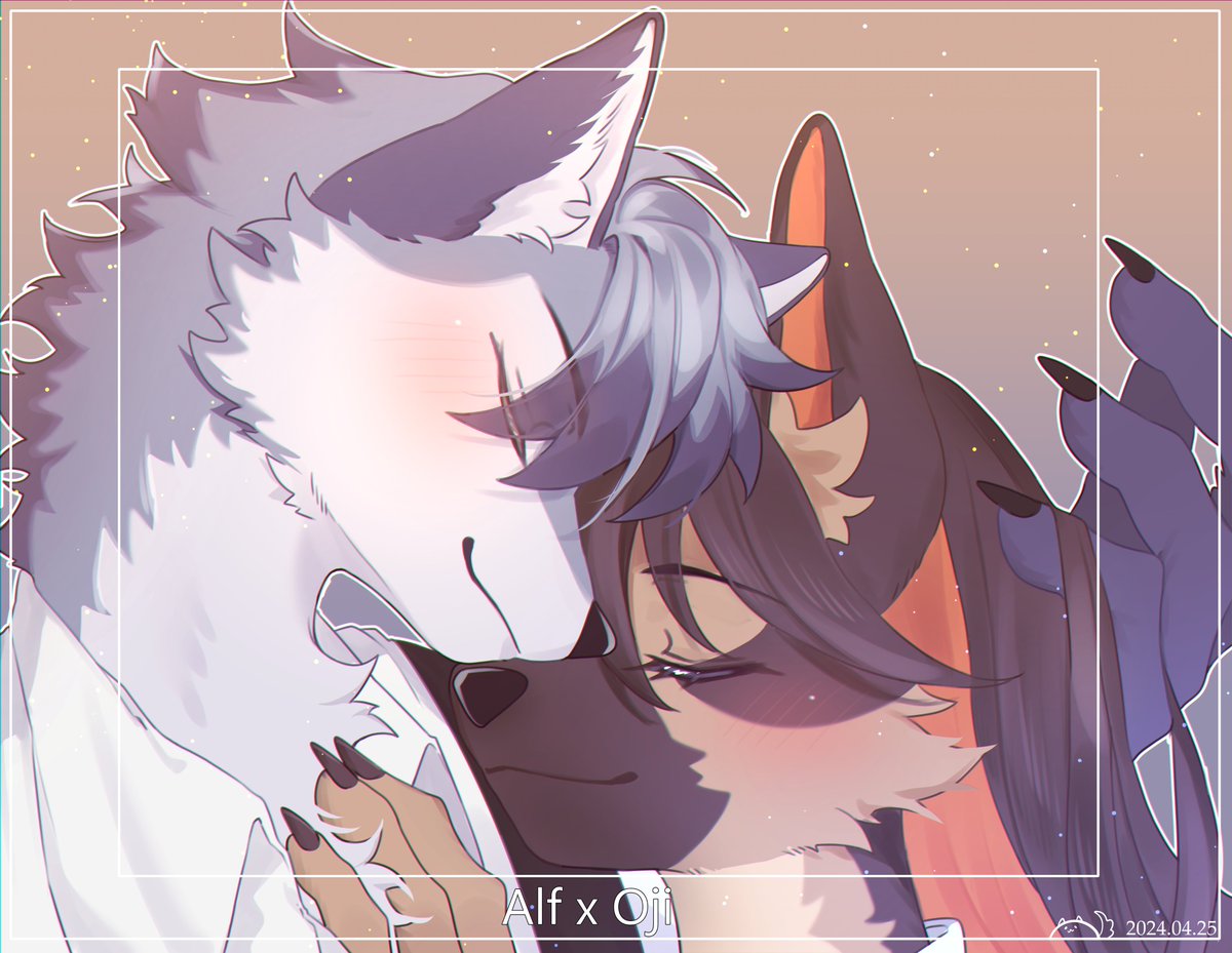 OrganicSuger_S2's tweet photo. Alf x Oji 🐺🩷🦊
FanArt https://t.co/MsHNtt4wxD