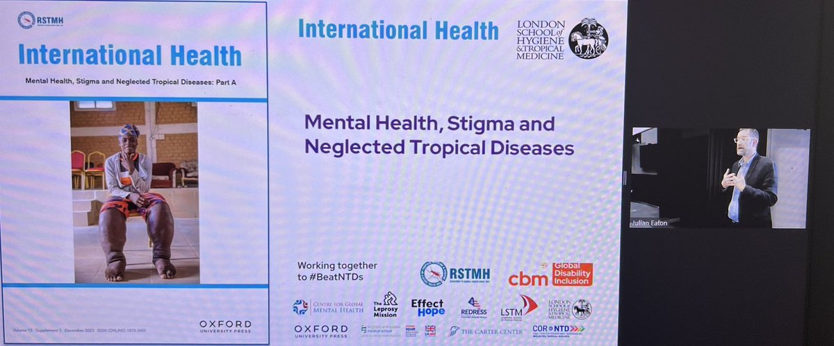 Happening now: launch event of new research on #MentalHealth, Stigma & Neglected Tropical Diseases. Join online: lshtm.ac.uk/newsevents/eve…