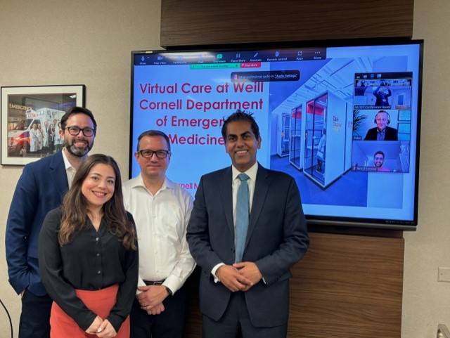 Today @WCMEmergency and @WCMVirtualCare welcomed @cornell_tech's @GMorrisett for a conversation about #healthcare #innovation and #technology.