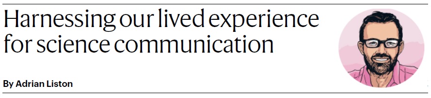 Thanks to @NatRevImmunol for the chance to write about incorporating our lived experiences into effective #sciencecommunication! A few tips on making your science communication effective and accessible to everyone: nature.com/articles/s4157…