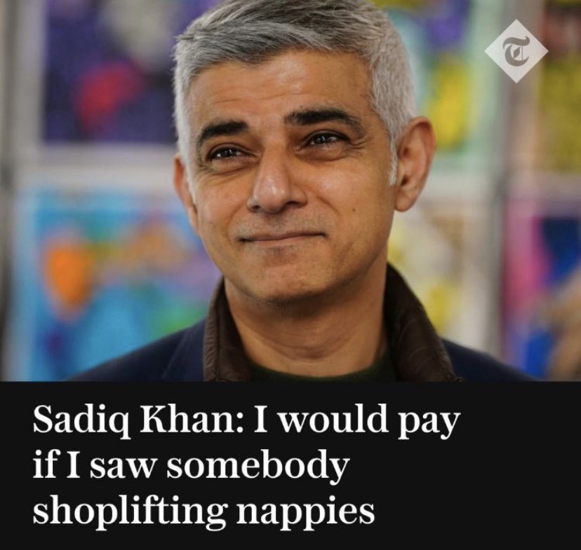 Great…. In that case pay for Londons theft out your own pocket. @MayorofLondon