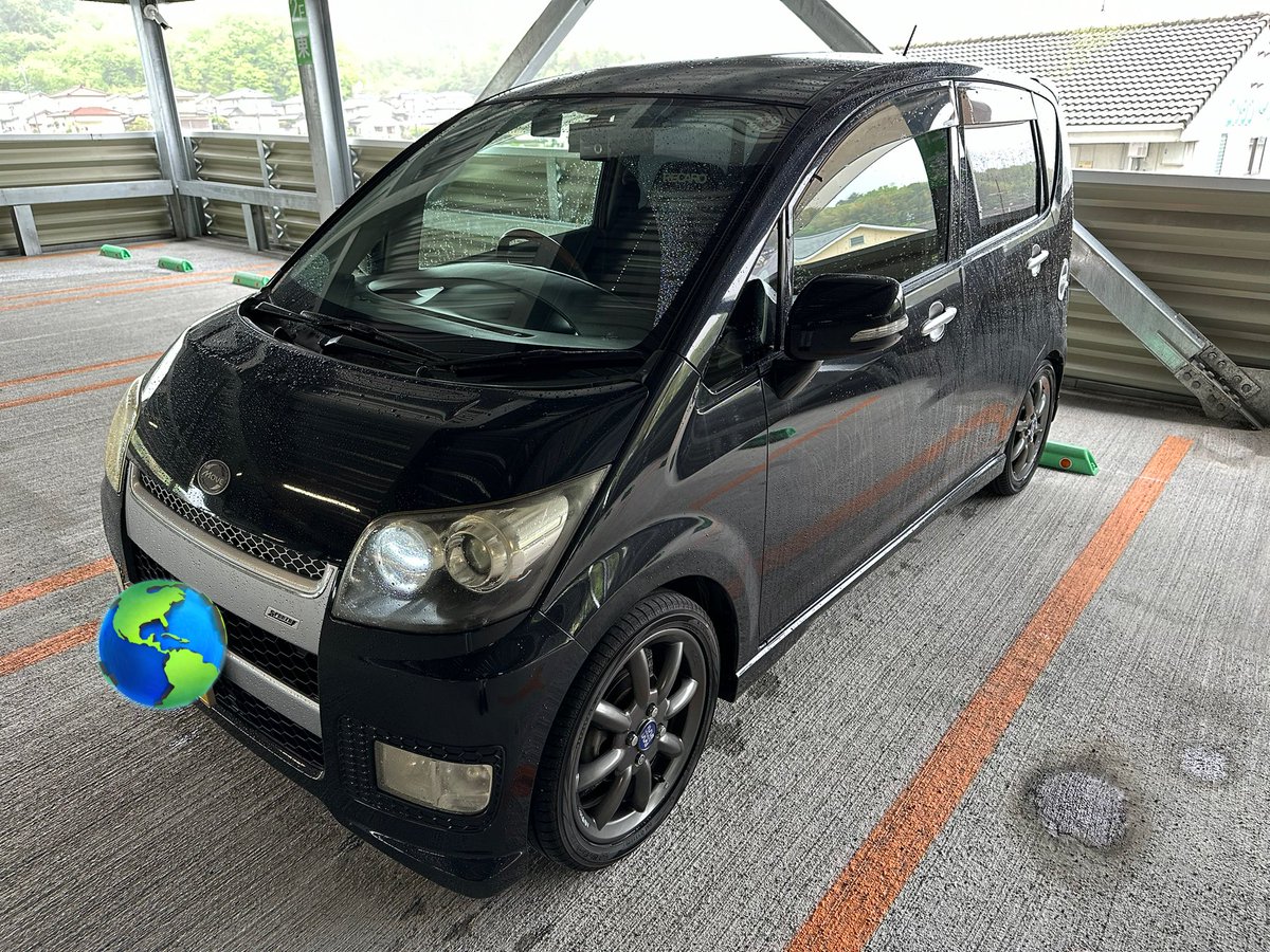 全然洗車できてなかったからこないだ洗車したけどその日から雨続き😮‍💨