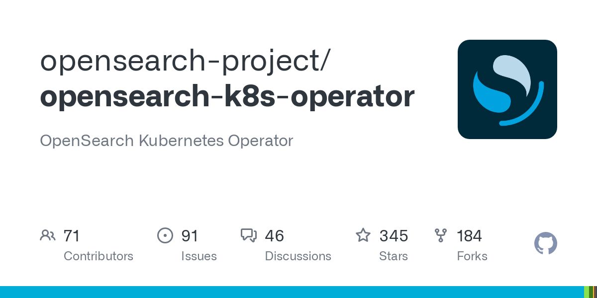 We are excited to announce we have officially joined the OpenSearch Kubernetes Operator project as maintainers! @OpenSearchProj Please find more details here: buff.ly/49PHeCy