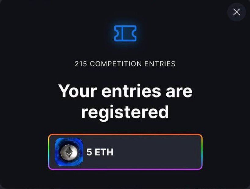 GIVEAWAY! 🤩 3 hours until @Meta_Winners 5 $ETH raffle draws on metawin.com 👀 I am GIVING AWAY $20 in $ETH 2 persons to enter! Must Like ❤️ Must RT & Tag 1 friend GO!!