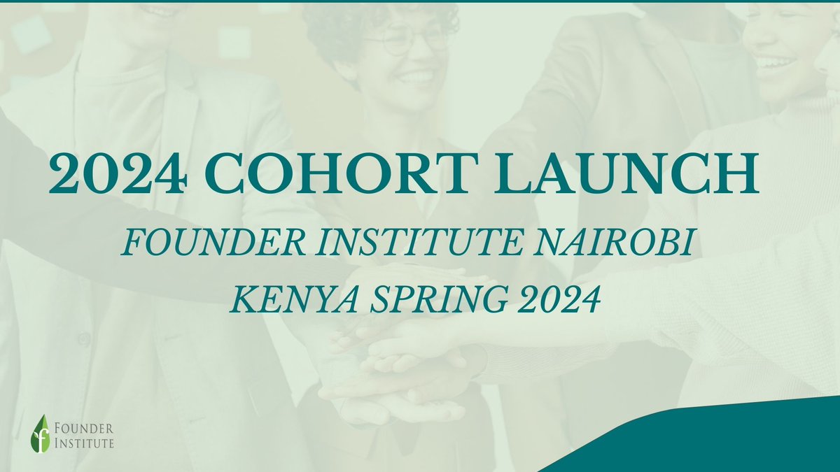 Thrilled to kick off the FI Nairobi Cohort today, welcoming 12 visionary founders aboard! Massive shoutout to our partners <a href="/mama_ventures/">MAMA Social Ventures</a> &amp; <a href="/RegusGlobal/">Regus</a> for sponsoring two founders, making this semester even more impactful. Here's to a semester filled with growth and achievement!