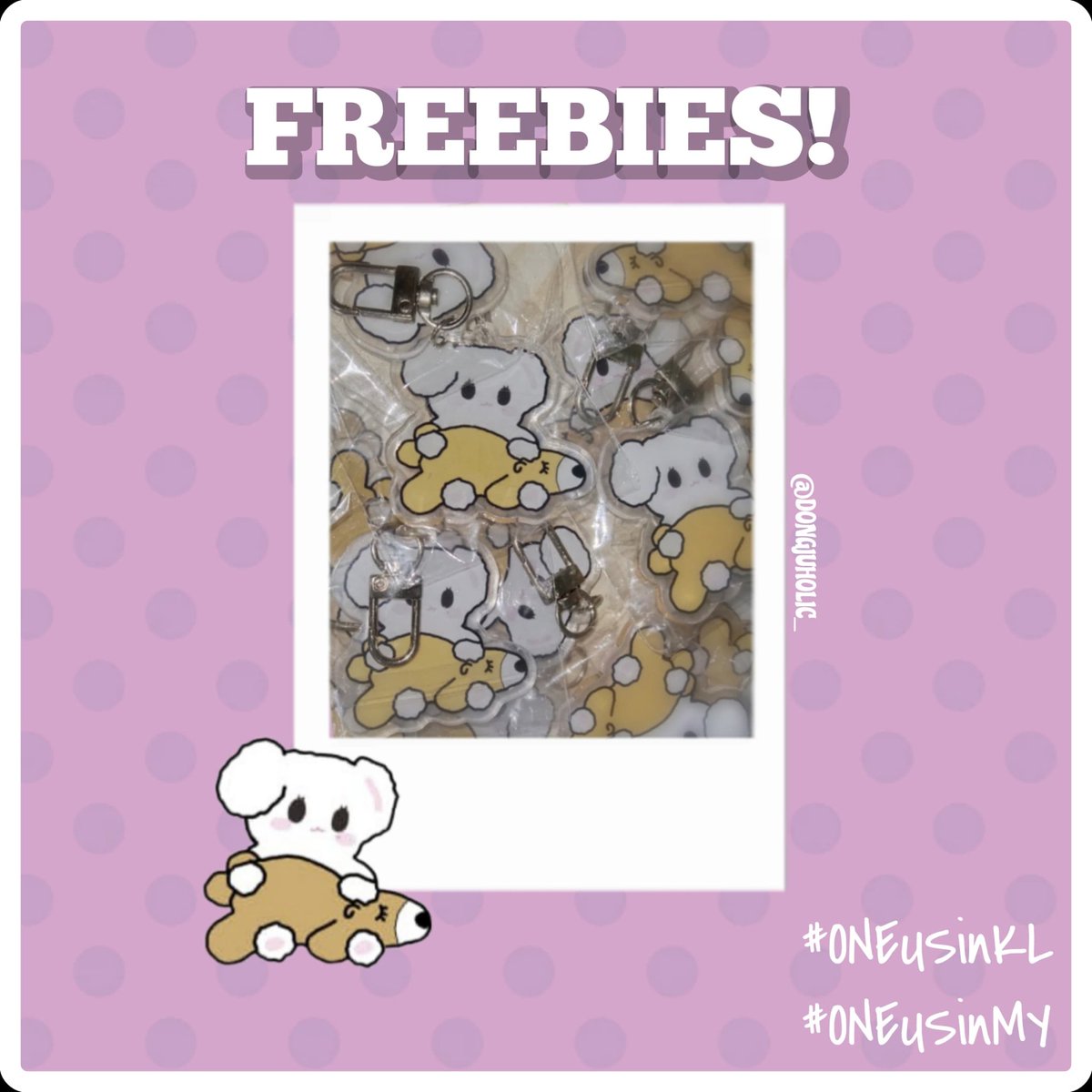 💛 FREEBIES for LDV in KL 💙

i have around 20+ pcs of this lil juju keyring, do adopt one and bring him home, hope y'all like it 🥹

✿ come and say hi to me!!
✿ ZEPP KL, exact location TBA

will share my fit later so it'll be easier to find me!

see u!!

#ONEUSinMY #ONEUSinKL