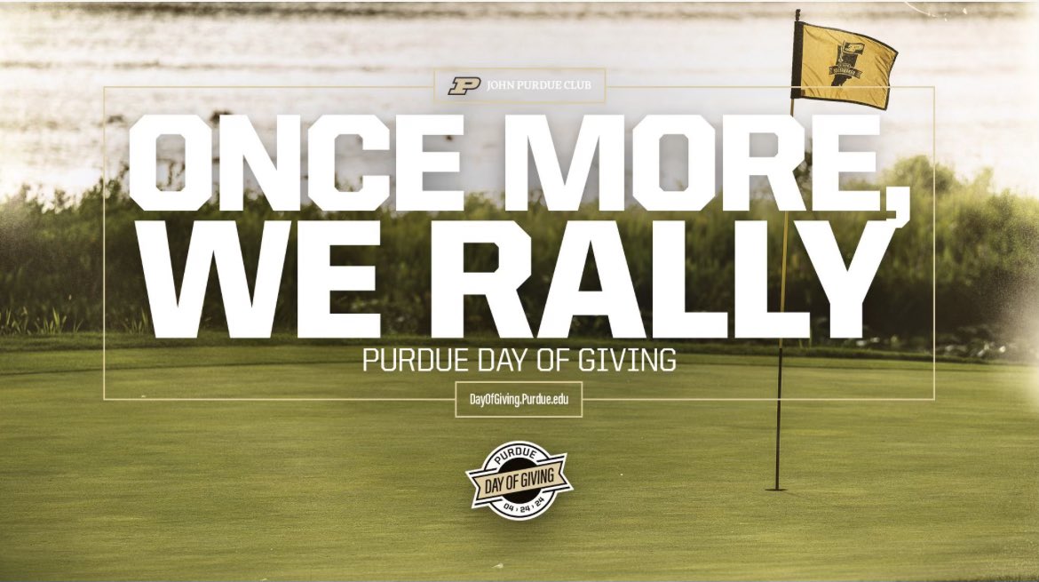 Please consider giving today on #PurdueDayofGiving, especially during the hours 1-2pm for our programs to win bonus money.

We are Ever Grateful for your support, Boilermakers. 🚂

dayofgiving.purdue.edu/organizations/…