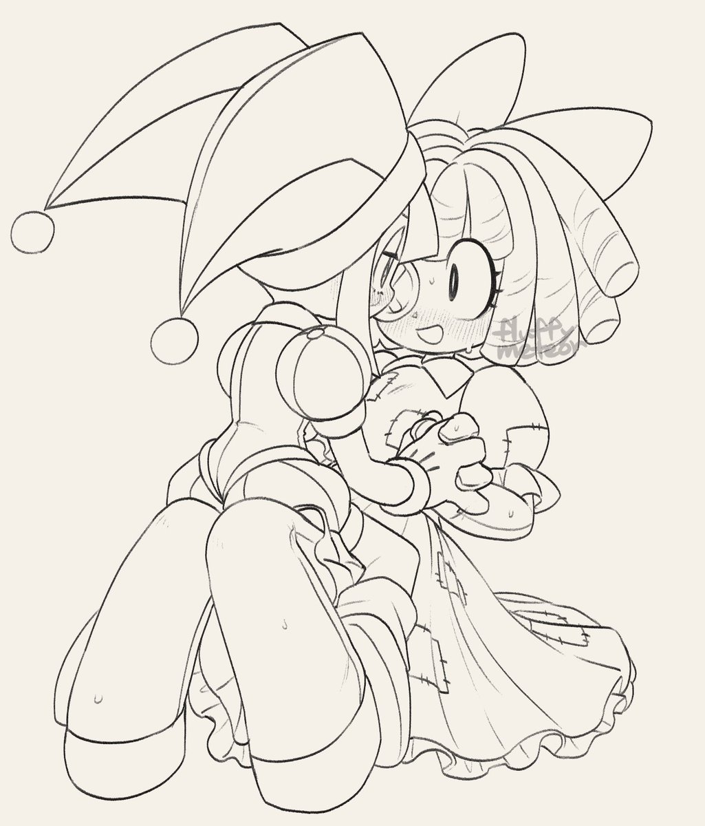 yawaraka_meteor's tweet image. #buttonblossom #jesterdoll
whoa…