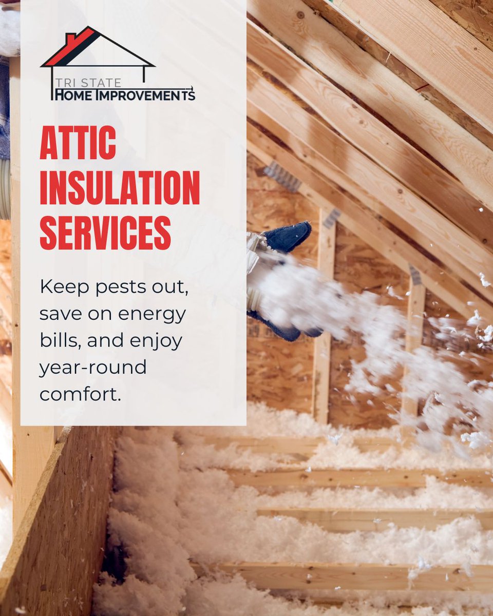 Are your energy bills sky-high? Dealing with pests or mold in your attic? Attic insulation might be the solution. It's not just about saving money; it's about making your home safer and more comfortable.

#homehealth #cleanhome #homeimprovement #moldprevention