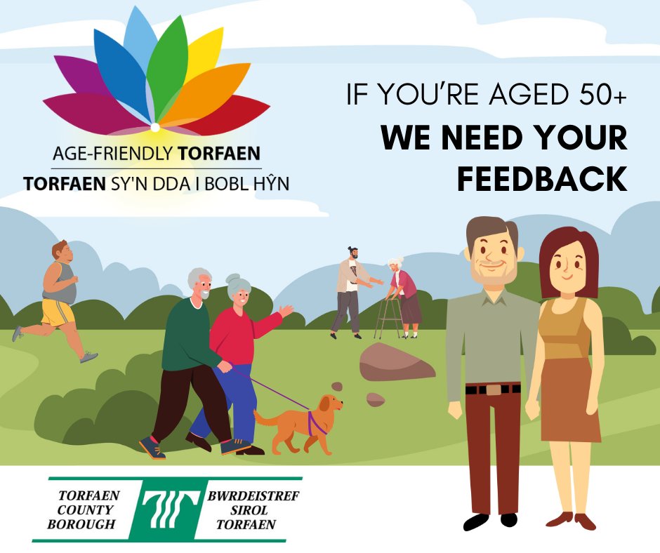 Plans are being drawn up for Torfaen to be named an Age-Friendly Community by the World Health Organisation. If you are aged 50+ tell us what is being done well and what else needs to be done: orlo.uk/Y58UI