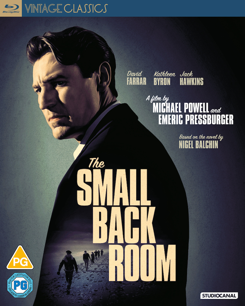 Powell & Pressburger’s The Small Back Room is getting a new restoration release. Details here bit.ly/4bbKut4 #TheSmallBackRoom #film #bluray #rerelease #PowellandPressburger @StudiocanalUK